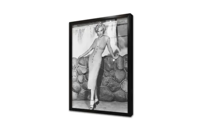 Marilyn Monroe Siyah Beyaz | Kanvas Tablo | Cam Tablo | Mdf Tablo | A31293 - Görsel 3