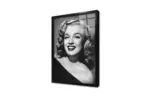 Marilyn Monroe Siyah Ruj | Kanvas Tablo | Cam Tablo | Mdf Tablo | A31297 - Görsel 3