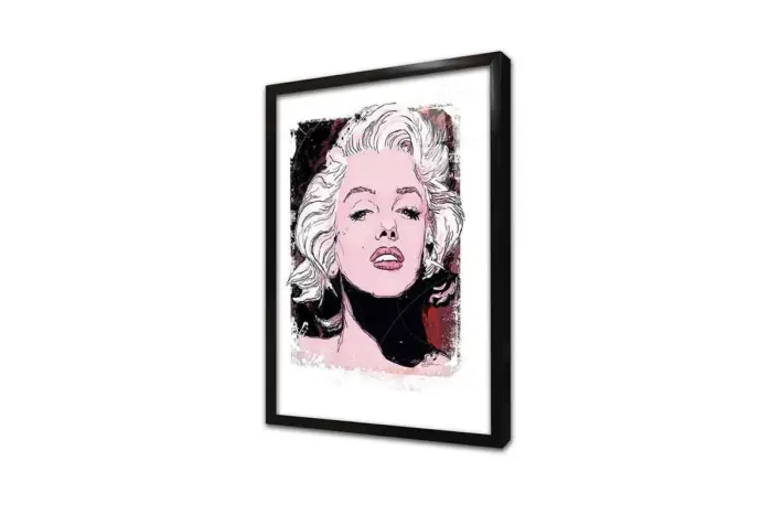 Soyut Marilyn Monroe | Kanvas Tablo | Cam Tablo | Mdf Tablo | A31302 - Görsel 3