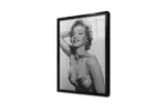 Marilyn Monroe Siyah Beyaz | Kanvas Tablo | Cam Tablo | Mdf Tablo | A31303 - Görsel 3