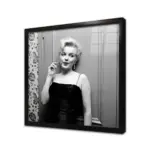 Marilyn Monroe Siyah Beyaz | Kanvas Tablo | Cam Tablo | Mdf Tablo | A31322 - Görsel 3