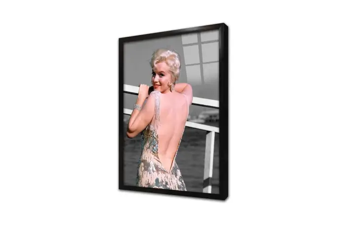 Marilyn Monroe Sırt Dekolteli | Kanvas Tablo | Cam Tablo | Mdf Tablo | A31329 - Görsel 3