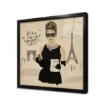 Frühstück Bei Tiffany | Kanvas Tablo | Cam Tablo | Mdf Tablo | A31347 - Görsel 3