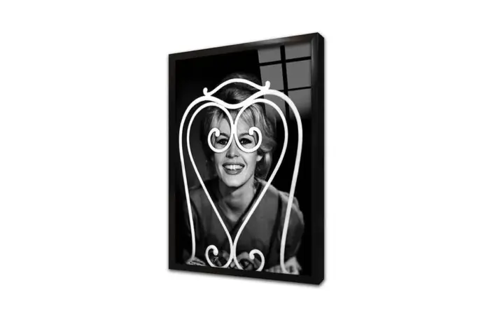 Birigitte Bardot | Kanvas Tablo | Cam Tablo | Mdf Tablo | A31366 - Görsel 3