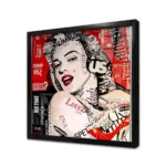 Marilyn Monroe | Kanvas Tablo | Cam Tablo | Mdf Tablo | A31400 - Görsel 3
