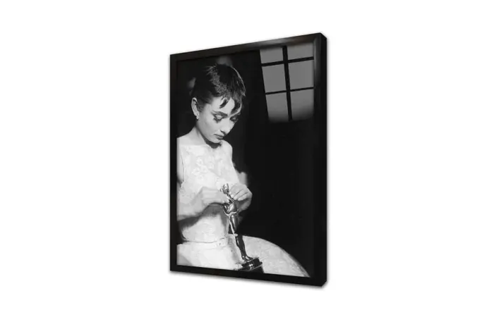Audrey Hepburn | Kanvas Tablo | Cam Tablo | Mdf Tablo | A31401 - Görsel 3