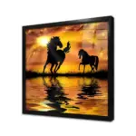 Koşan Atlar | Kanvas Tablo | Cam Tablo | Mdf Tablo | A32019 - Görsel 3