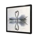 Beyaz Kuğu | Kanvas Tablo | Cam Tablo | Mdf Tablo | A32047 - Görsel 3