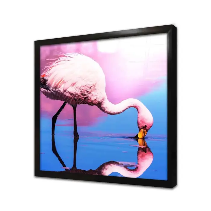 Flamingo | Kanvas Tablo | Cam Tablo | Mdf Tablo | A32276 - Görsel 3