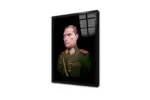 Üniformalı Mustafa Kemal Atatürk | Kanvas Tablo | Cam Tablo | Mdf Tablo | B01018 - Görsel 3