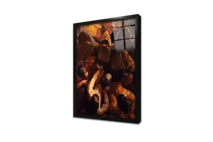 Fall Of The Titans | Kanvas Tablo | Cam Tablo | Mdf Tablo | B02017 - Görsel 3