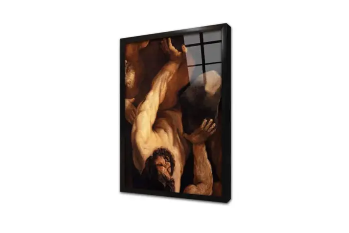 Guido Reni Caduta Dei Giganti | Kanvas Tablo | Cam Tablo | Mdf Tablo | B02019 - Görsel 3