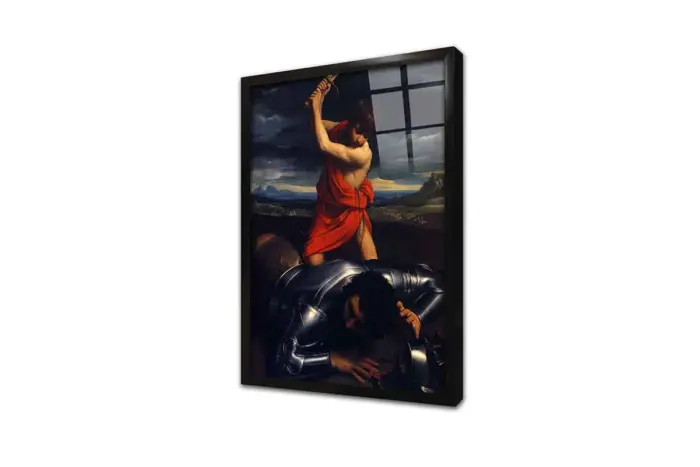 David Ve Goliath | Kanvas Tablo | Cam Tablo | Mdf Tablo | B02072 - Görsel 3