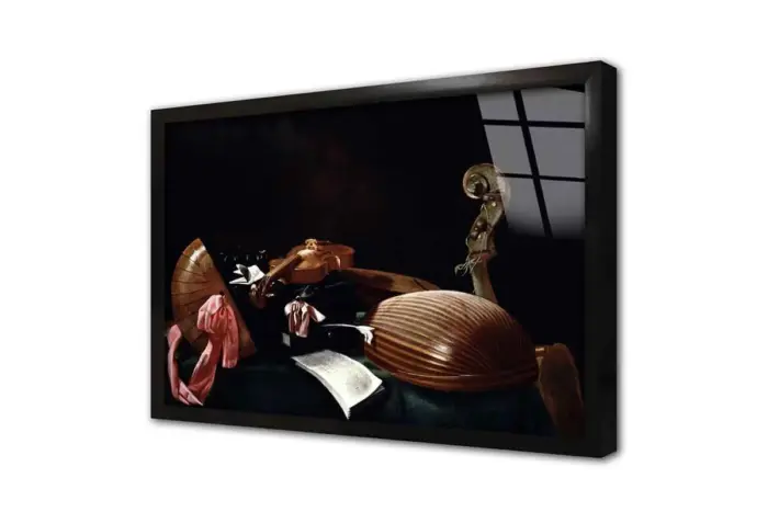 Mozart C Flüt Ve Arp Konçertosu | Kanvas Tablo | Cam Tablo | Mdf Tablo | B02156 - Görsel 3