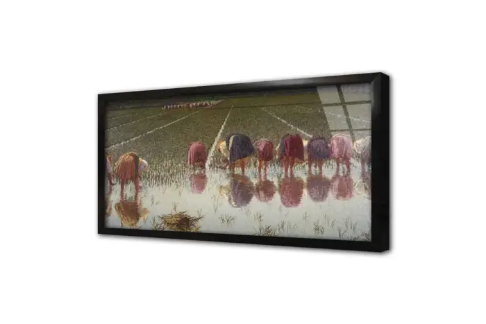Pirinç Eken Kadınlar | Kanvas Tablo | Cam Tablo | Mdf Tablo | B02179 - Görsel 3