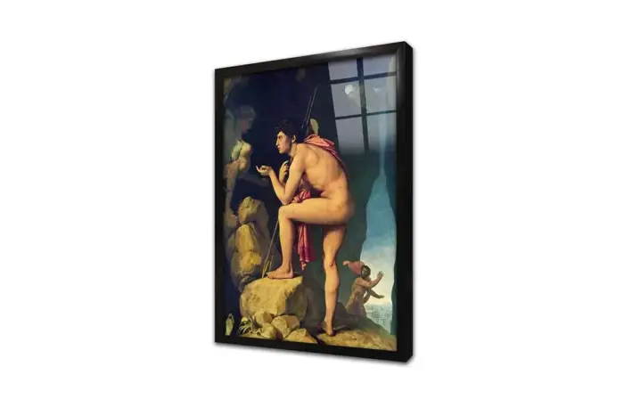 Oedipus Ve Sfenks | Kanvas Tablo | Cam Tablo | Mdf Tablo | B02501 - Görsel 3