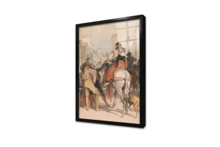 John Frederic Lewis | Kanvas Tablo | Cam Tablo | Mdf Tablo | B02536 - Görsel 3