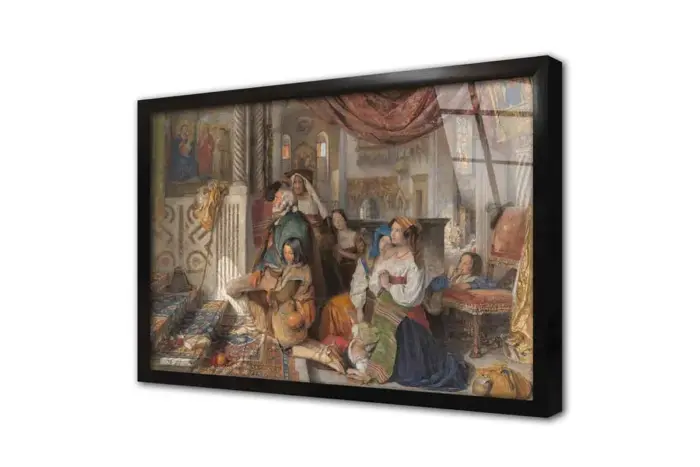 John Frederic Lewis | Kanvas Tablo | Cam Tablo | Mdf Tablo | B02537 - Görsel 3