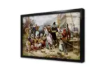 First Thanksgiving 1621 | Kanvas Tablo | Cam Tablo | Mdf Tablo | B02559 - Görsel 3