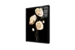 Siyah Beyaz Çiçek | Kanvas Tablo | Cam Tablo | Mdf Tablo | B03015 - Görsel 3