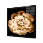 Siyah Beyaz Çiçek | Kanvas Tablo | Cam Tablo | Mdf Tablo | B03029 - Görsel 3