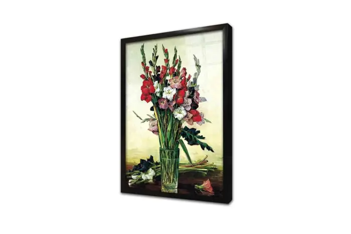 Vazoda Çiçekler | Kanvas Tablo | Cam Tablo | Mdf Tablo | B03124 - Görsel 3