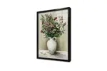Vazoda Çiçekler | Kanvas Tablo | Cam Tablo | Mdf Tablo | B03161 - Görsel 3