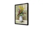 Vazoda Çiçekler | Kanvas Tablo | Cam Tablo | Mdf Tablo | B03162 - Görsel 3