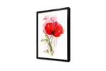Kırmızı Çiçek | Kanvas Tablo | Cam Tablo | Mdf Tablo | B03180 - Görsel 3