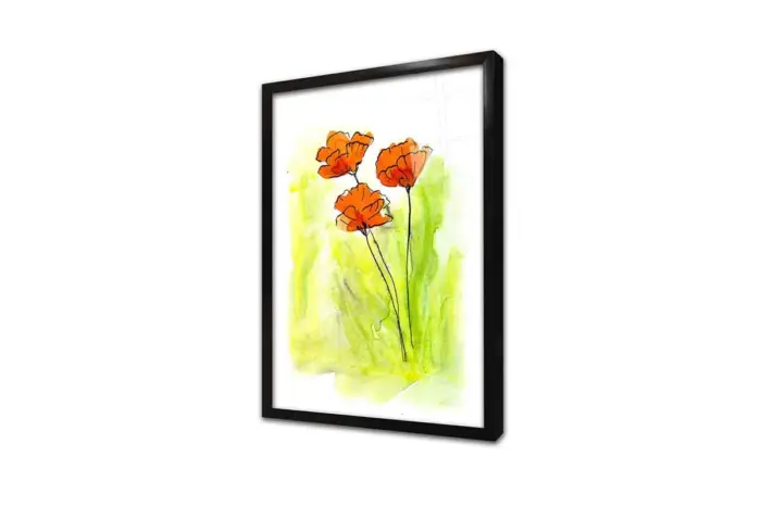 Çiçek | Kanvas Tablo | Cam Tablo | Mdf Tablo | B03200 - Görsel 3