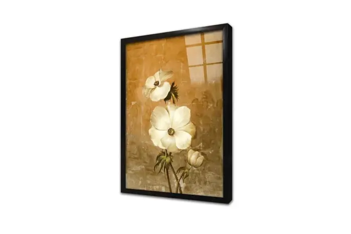 Çiçek | Kanvas Tablo | Cam Tablo | Mdf Tablo | B03331 - Görsel 3