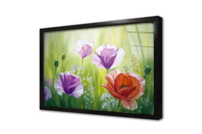 Çiçek | Kanvas Tablo | Cam Tablo | Mdf Tablo | B03394 - Görsel 3