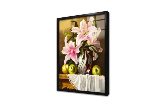 Çiçek | Kanvas Tablo | Cam Tablo | Mdf Tablo | B03399 - Görsel 3