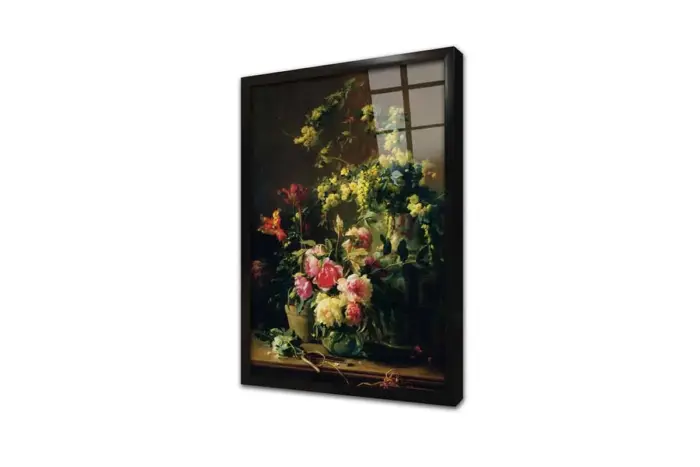 Çiçekler | Kanvas Tablo | Cam Tablo | Mdf Tablo | B03435 - Görsel 3