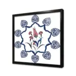 Osmanlı Çini Görselleri | Kanvas Tablo | Cam Tablo | Mdf Tablo | B04004 - Görsel 3