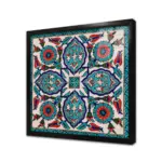 Osmanlı Çini Görselleri | Kanvas Tablo | Cam Tablo | Mdf Tablo | B04020 - Görsel 3