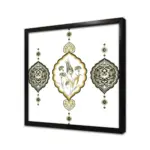 Osmanlı Çini Görselleri | Kanvas Tablo | Cam Tablo | Mdf Tablo | B04027 - Görsel 3