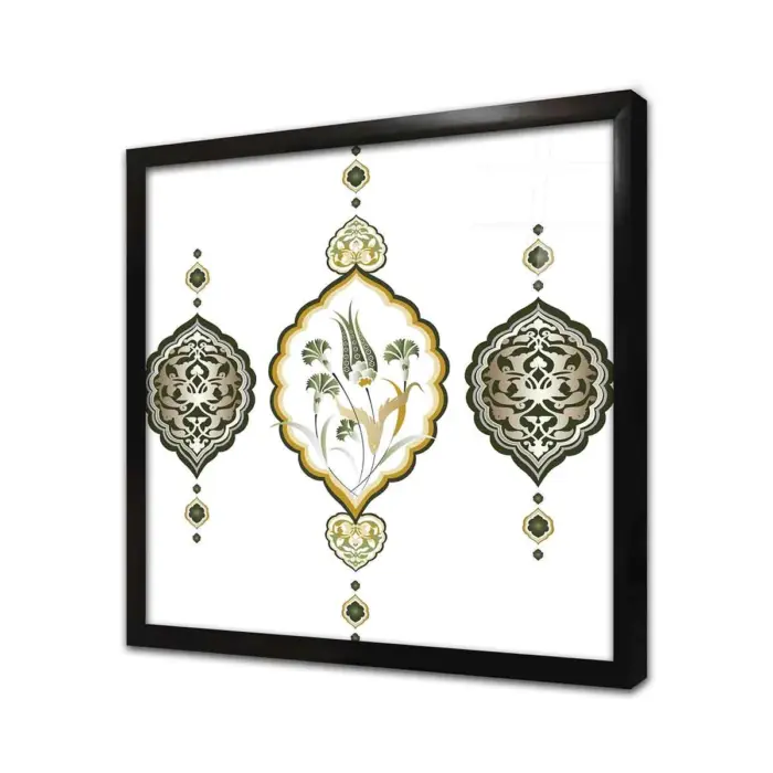 Osmanlı Çini Görselleri | Kanvas Tablo | Cam Tablo | Mdf Tablo | B04027 - Görsel 3