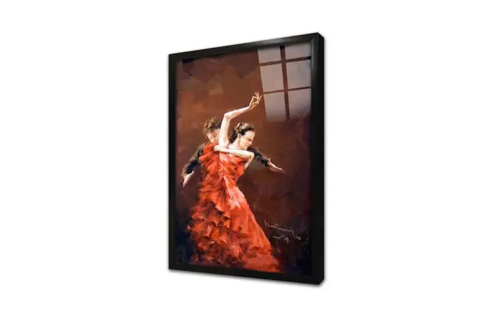 Tango Yapan Çift | Kanvas Tablo | Cam Tablo | Mdf Tablo | B06016 - Görsel 3