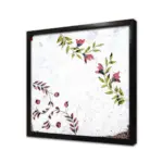 Soyut Yaprak | Kanvas Tablo | Cam Tablo | Mdf Tablo | B07050 - Görsel 3