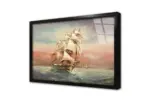 Dalgalı Deniz Ve Yelkenli | Kanvas Tablo | Cam Tablo | Mdf Tablo | B08001 - Görsel 3