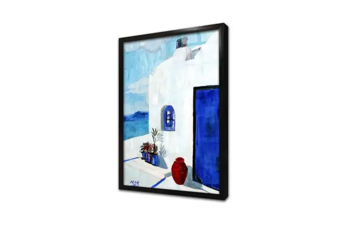 Santorini | Kanvas Tablo | Cam Tablo | Mdf Tablo | B09072 - Görsel 3