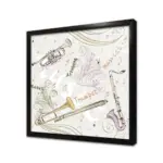 Trompet | Kanvas Tablo | Cam Tablo | Mdf Tablo | B11020 - Görsel 3