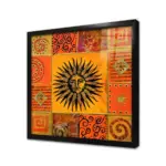 Etnik Motif | Kanvas Tablo | Cam Tablo | Mdf Tablo | B12009 - Görsel 3