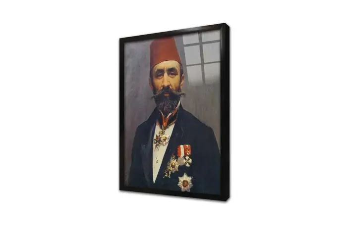 Fausto Zonaro Otoportre | Kanvas Tablo | Cam Tablo | Mdf Tablo | B13015 - Görsel 3