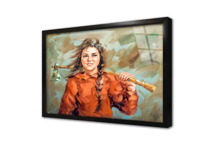 Kadın | Kanvas Tablo | Cam Tablo | Mdf Tablo | B13091 - Görsel 3