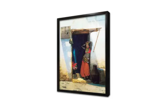 Kadın | Kanvas Tablo | Cam Tablo | Mdf Tablo | B13095 - Görsel 3