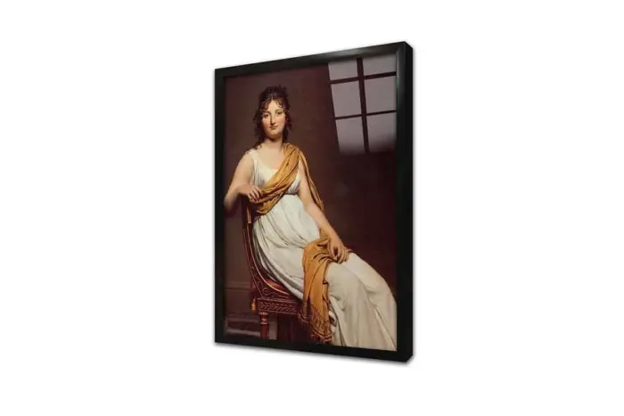 Oturan Kadın Jacques Louis David | Kanvas Tablo | Cam Tablo | Mdf Tablo | B13203 - Görsel 3