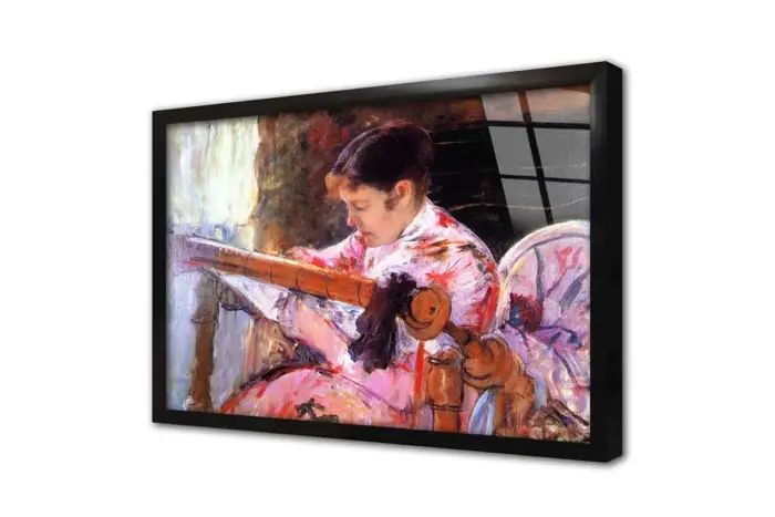 Kadın | Kanvas Tablo | Cam Tablo | Mdf Tablo | B13285 - Görsel 3