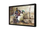 Nargile İçen Adam | Kanvas Tablo | Cam Tablo | Mdf Tablo | B13384 - Görsel 3